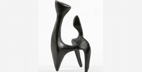 Rencontre 1953, sculpture by HelenPhillips